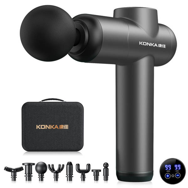 Fabricante de canhão de canhão da Konya usa massagem de relaxamento muscular pequena para carregamento transfronteiriço de massagem elétrica inteligente