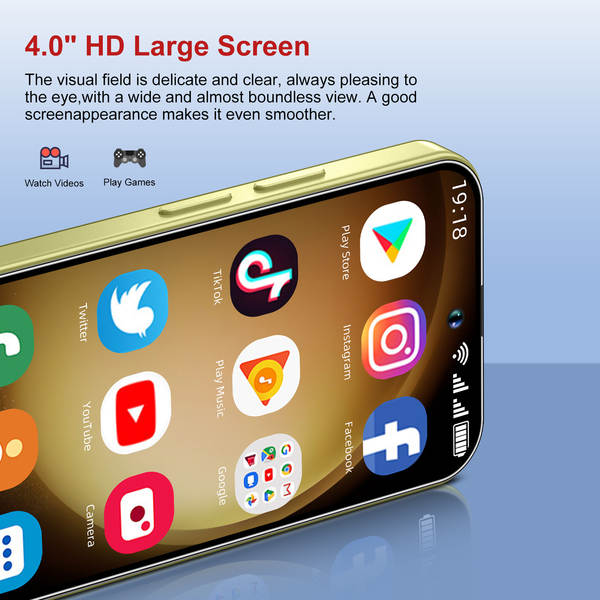 Novo celular transfronteiriço S24 UItra mini smartphone 2+16G Android 8.1 telemóvel de comércio exterior 4,5 polegadas