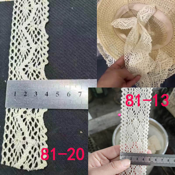 Bordado de renda para decoração