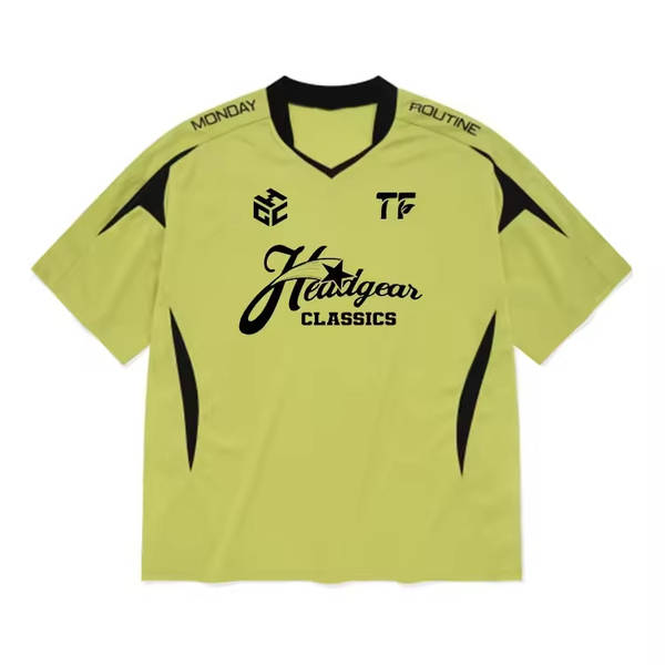 TF personalizado camisa de futebol de rua quadrada super grande design camisa de futebol de alta qualidade