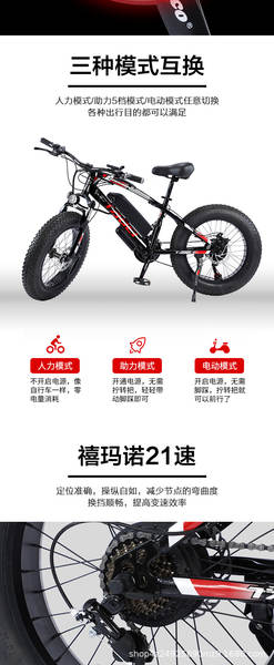 Bicicletas de 20 centímetros assistido de praia carro de velocidade 4.0 pneus snowmobile