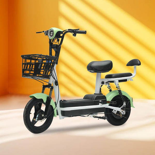 Carro elétrico transfronteiriço para uso doméstico de duas rodas para homens e mulheres para ir para o trabalho com bicicleta elétrica obrigatória
