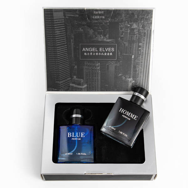 ÁNGEL ELVES Sapatos de perfume masculino azul durável fraco transfronteiriço explosivo sol confiante perfume de dragão