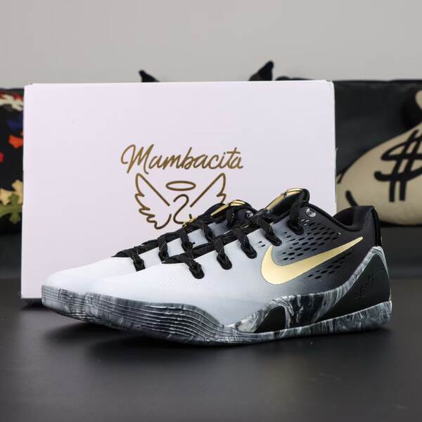 Transfronteiras 1 a 1 Ko be 9 Ko Be 9 Matriz de ar embutida Sapatos de basquete IH1401