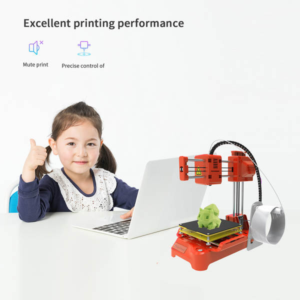 Impressora 3D portátil para estudantes brasileiros e americanos K7