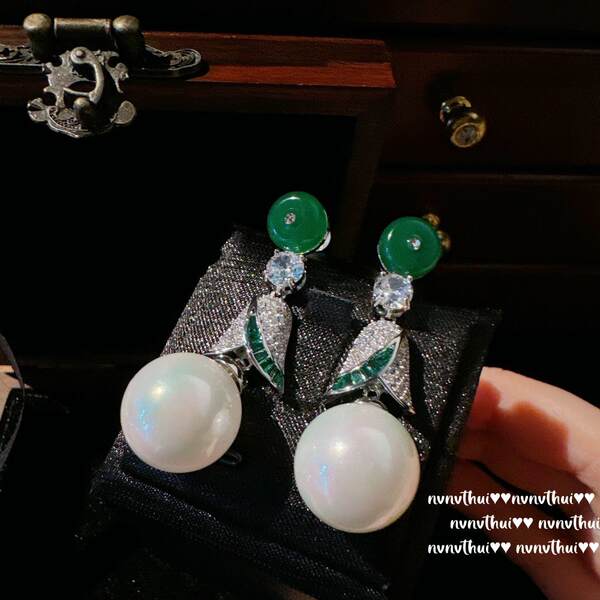 Pulseira e Colar de Jade Verde