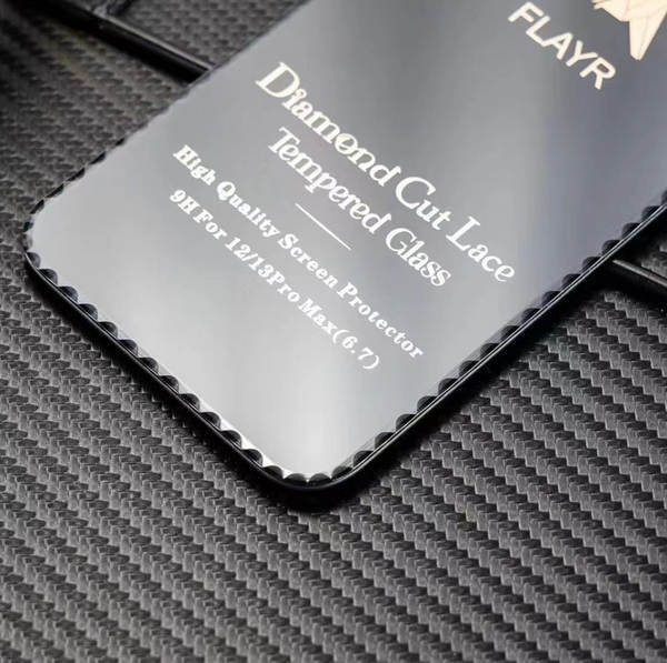 Aplicável ao iPhone Série de Diamante Faixa de Aço Apple 17Pro/Max Diamante Faixa de Proteção de Ecrã
