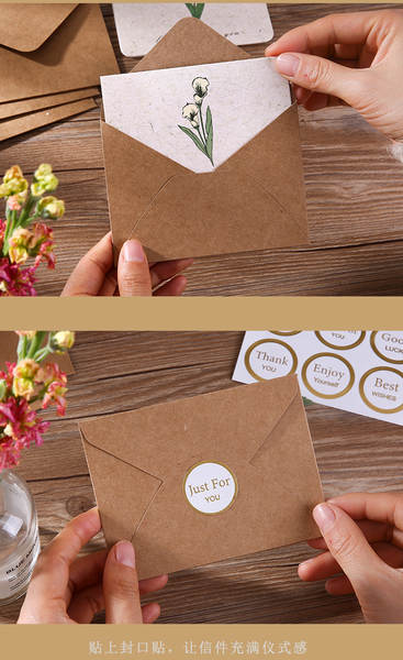 Cartão de Felicitações com Envelope