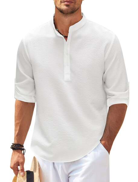 2025 Camiseta masculina europeia com mangas compridas com mangas abertas de pâncreas T-shirt masculino de lazer camisa de luxo de atacado