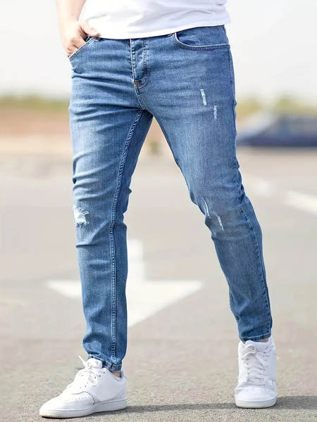 Calça Jeans Masculina Elástica