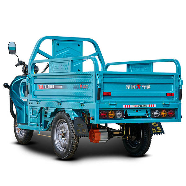 Carregador elétrico de três rodas 1.6m carregador de carga de cargas para agricultores adultos carregador elétrico de três rodas