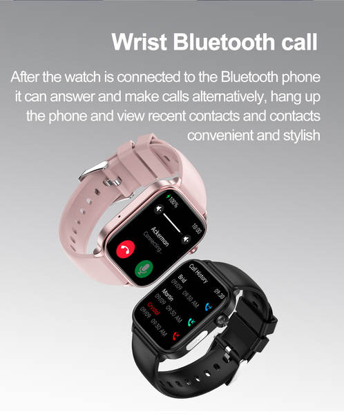 Novo relógio inteligente ET570 Modo de movimento de chamada Bluetooth e alerta de passo et570 relógio inteligente