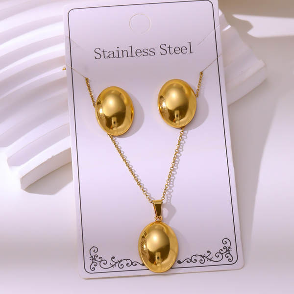 Conjunto de Joia em Aço Inox