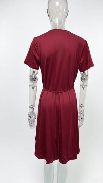 Vestido curto de praia