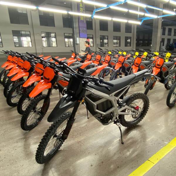 19 centímetros de alta potência moto elétrica Dirtbike