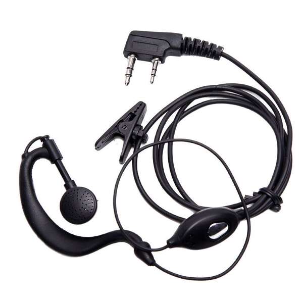 BAOFENG Pearl pair de fone de ouvido comum de linha de tecelagem de nylon de linha grosseira em fone de ouvido durável