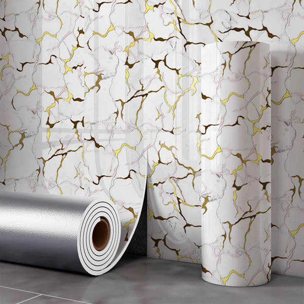 Papel de Parede Autocollante Imitação Mármore