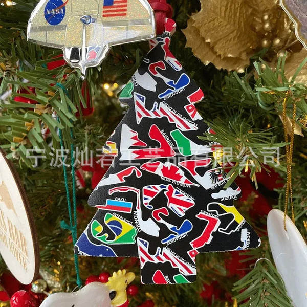 Fórmula 1 Racing Tracks Ornaments Fórmula 1 Racing Tracks Ornaments