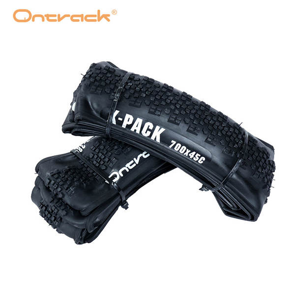 Pneus de borracha dobráveis para bicicletas Ontrack GRAVEL 700X38\40\45