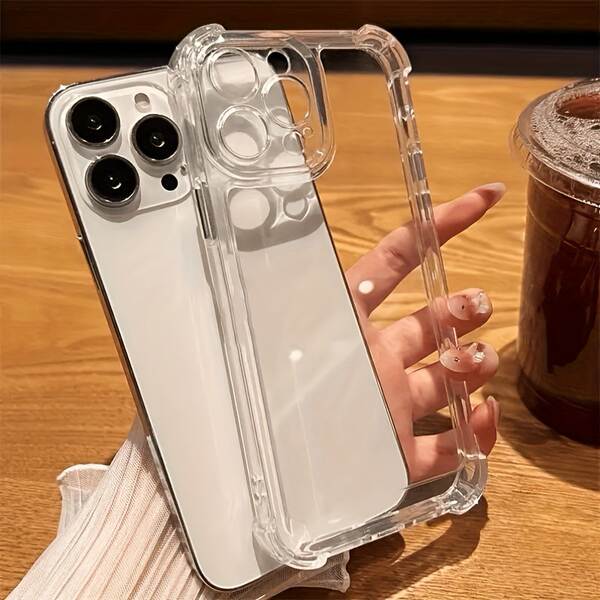 Aplicável ao iPhone 17 Proper Phone 15 PROMAX Quadrangular de proteção de casca espacial Apple 17e Airbag