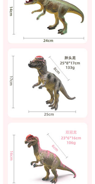 Modelo de Dinossauro Triângulo com Som