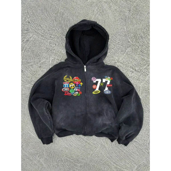 Moletom estampado estilo Y2K