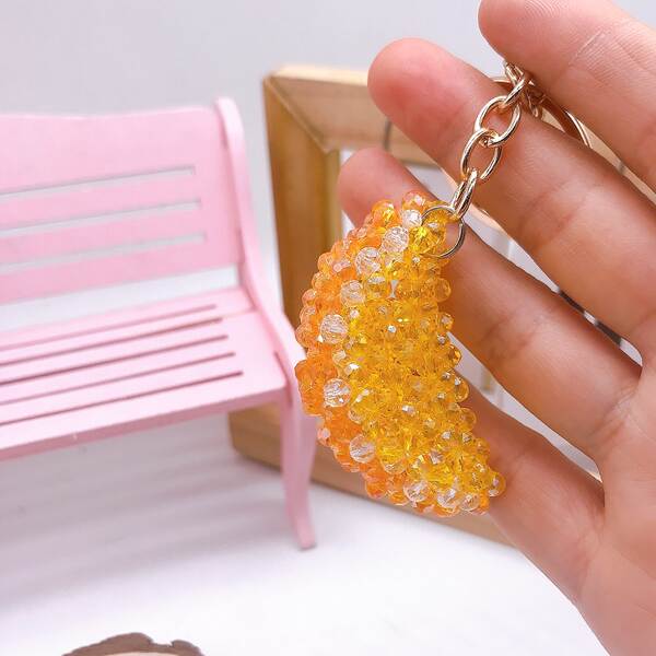Pendente de Frutas em Cristal