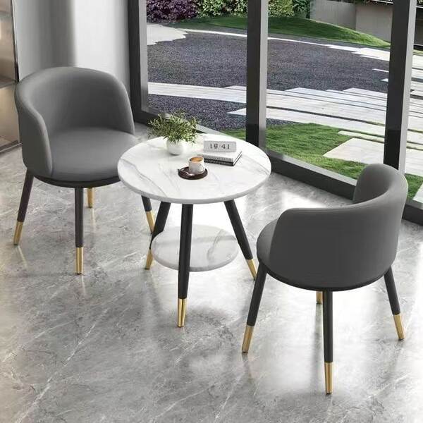 Balcão Cadeiras de mesa de lazer Red Red Red simples barato moda cadeira de vento nórdica cadeira de mesa moderna combinação kit transfronteiriço