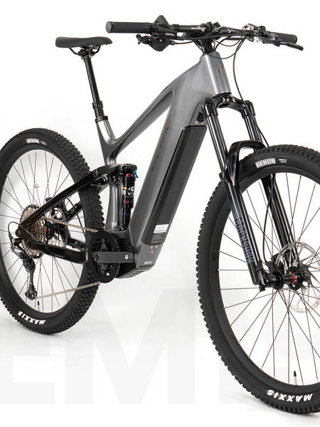 Corrida EM10 Fibra de carbono elétrica assistida bicicleta de montanha Softtail 560 motor de velocidade transversal bicicleta de campo Ebike