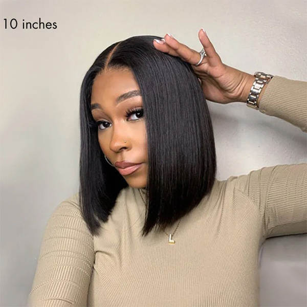 Raw Vietnamese Bone Straight Human Hair Wig