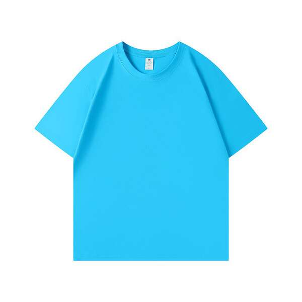 Camiseta de algodão puro para crianças 220 gramas de algodão personalizado padrão de logotipo para crianças vestido de verão para o comércio exterior