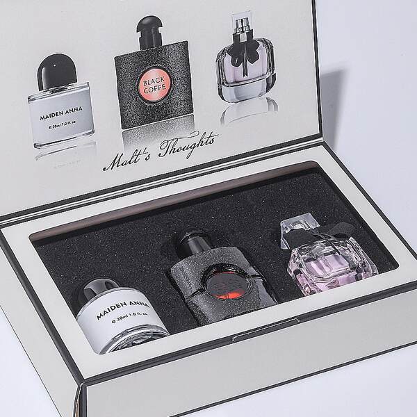 Transfronteiriço do comércio estrangeiro masculino sutiã de perfume Gulag Permanente Aroma Transmissão ao vivo TK explosão homem mulher caixa de presente de perfume atacado
