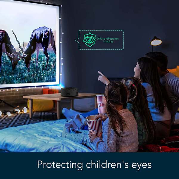 Mini YT200 Projector Doméstico Transfronteiriço Mini Portable Mini Projector Criança Pequeno Projector Doméstico Pequeno
