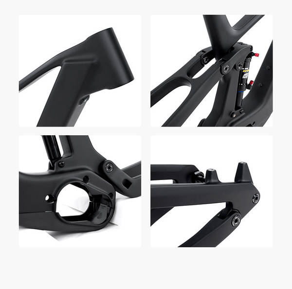 Auxílio elétrico de cauda suave carro elétrico de montanha EM19 motor M820 motor de fibra de carbono 27,5/29 polegadas