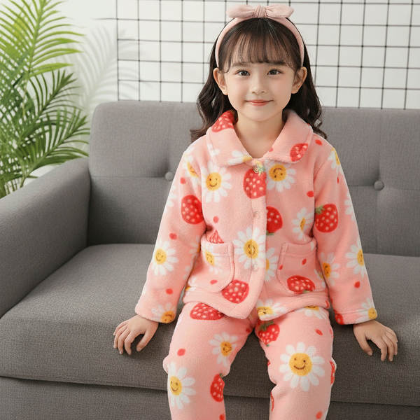 Pijama de flanela para criança