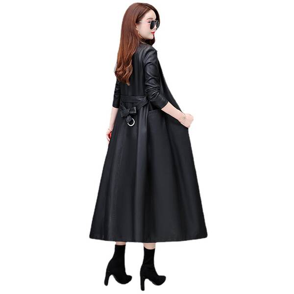 Jaqueta de couro feminina