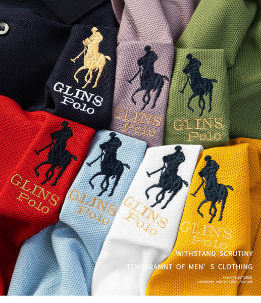 Camisa Polo de Algodão Masculina