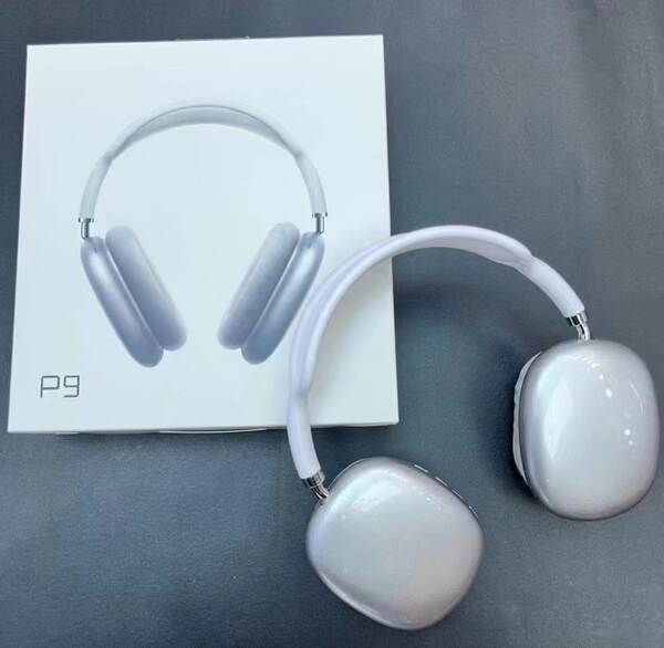 Transfronteiras 2025 novo head-to-head Bluetooth Headset P9 pro max jogo para fones de ouvido Apple Headset Heavy Low