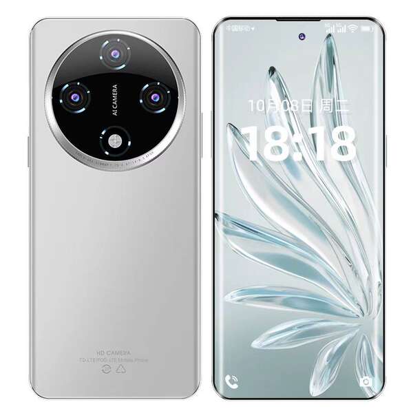 Novo X200Pro de tela curva smartphone impressão digital dupla cartão de 7,9 polegadas de tela grande fabricante de celulares Android venda direta