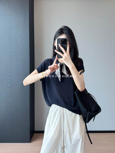 Camisa curta feminina de linho