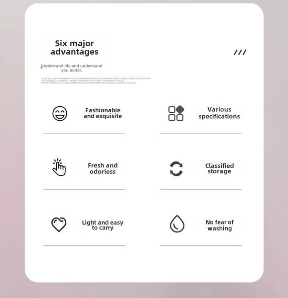 Kit de Organização de Viagem 7 Peças