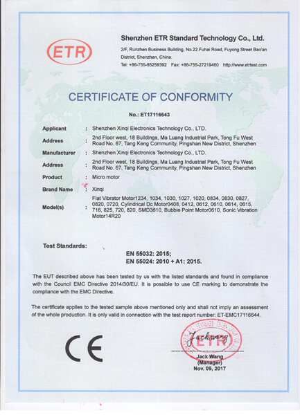 Xinhai Shenzhen Factory 1027 Celular inteligente relógio de pulso massagista de peito cosmético motor de placa plana