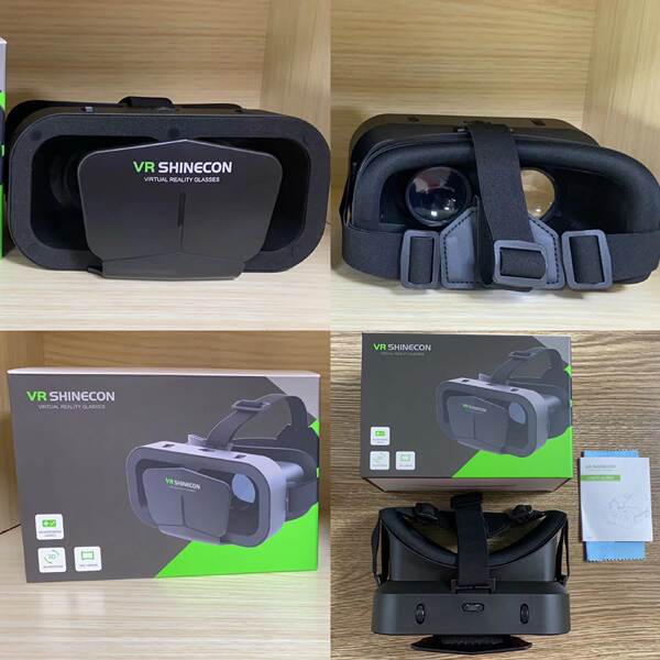 Óculos de realidade virtual VR 3D para telemóveis, óculos de realidade virtual 3D