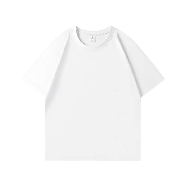 Camiseta de algodão puro para crianças 220 gramas de algodão personalizado padrão de logotipo para crianças vestido de verão para o comércio exterior