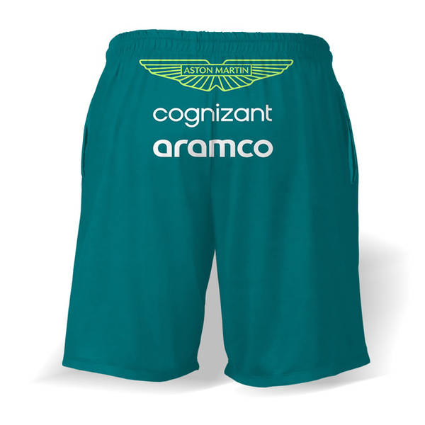 2023 Nova equipe de Fórmula 1 Aston Martin Calças de Verão Fórmula 1 Corredor Alonso Novo design de areia
