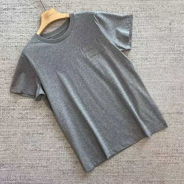 100 caroço algodão miu estilo original letra pura adesivo simples pulseira curta luva casual T-shirt na roupa feminina