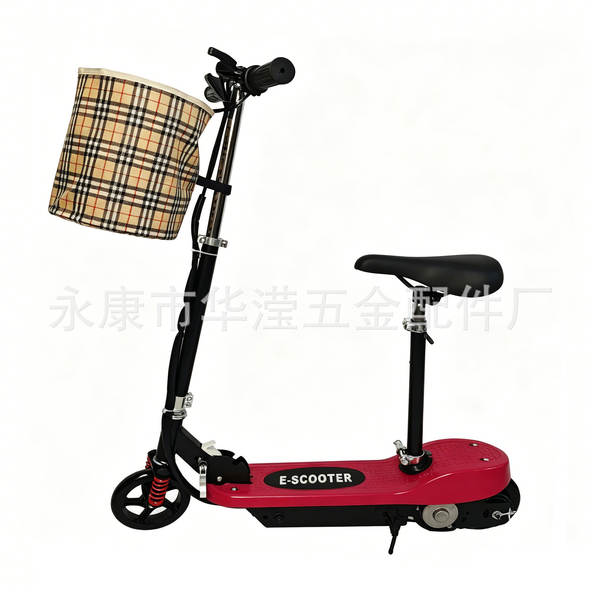 Transfronteiriço portátil dobrável scooter elétrico de duas rodas adulto cadeira de criança scooter elétrico