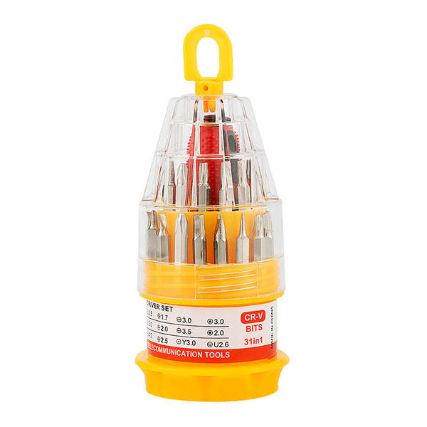 CHTON Tōtō 31 Combinação 1 parafuso kit com aço magnético isolante de carbono 46 peças de ferramentas