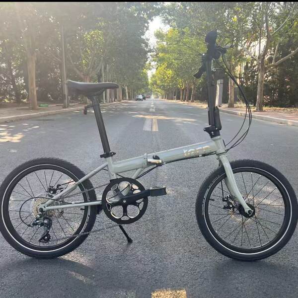 Tern Yantra R8 carrinho dobrável 20 polegadas disco de velocidade de freio bicicleta de aço de estante de bicicleta dobrável de trabalho dobrável