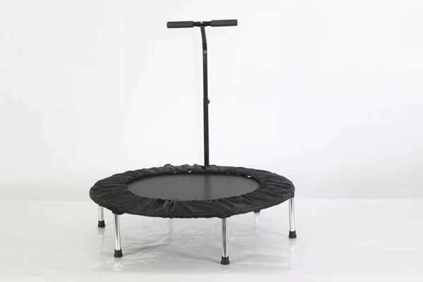 Salão de ginástica casa trampolim adulto trampolim com braços dobráveis trampolim salto extremo cama dobrável
